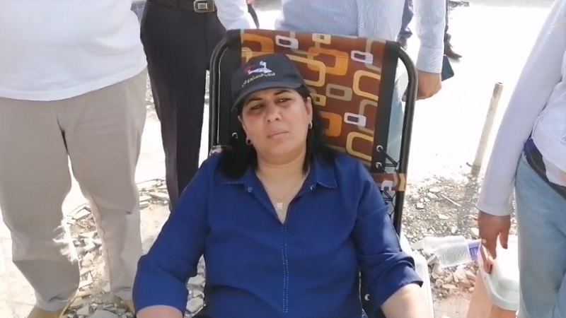 نقل عبير موسي الى المصحة ومغادرتها ساحة الاعتصام بباردو جريدة الشروق التونسية